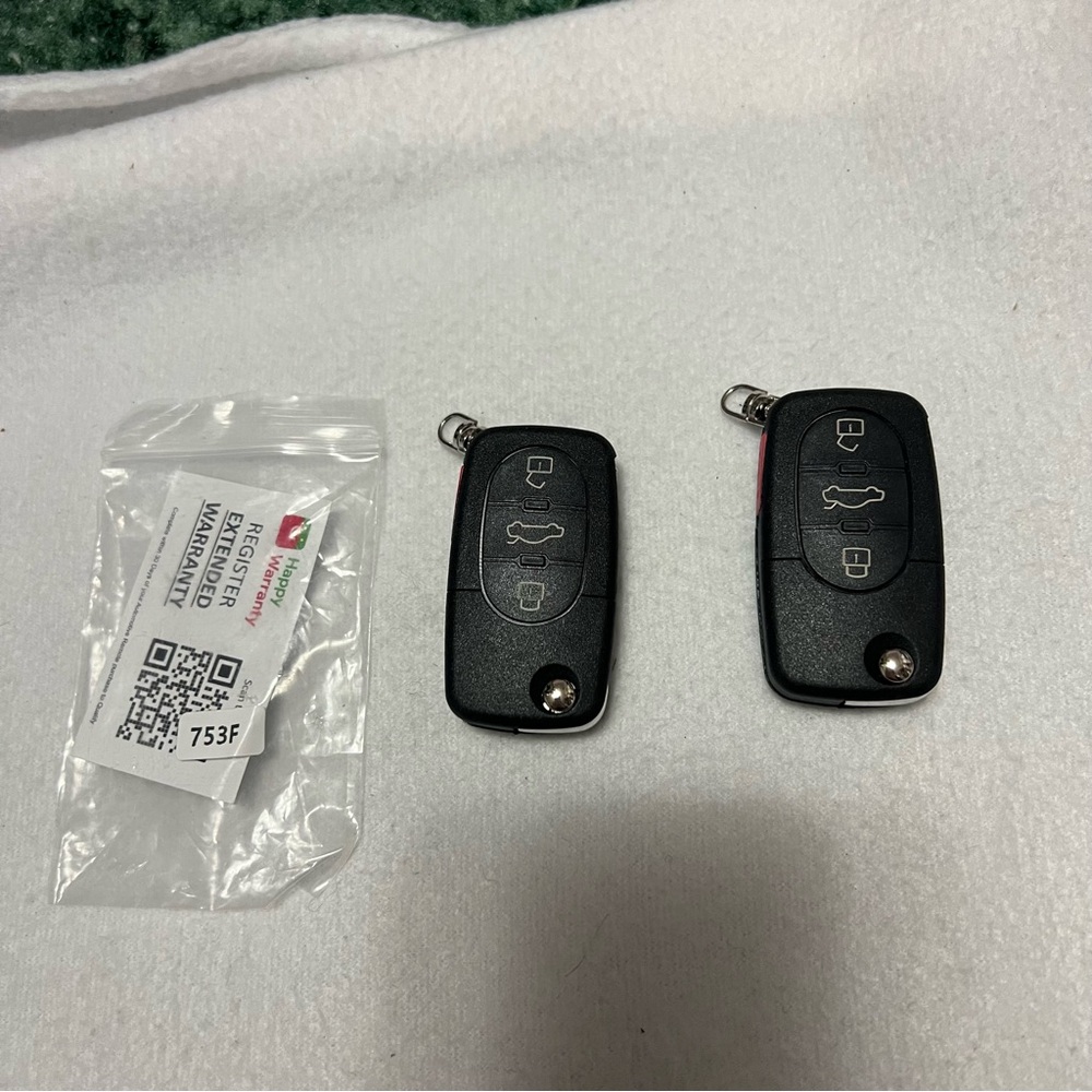 for VW Golf Passat Beetle Jetta Remote Control Car Key Fob 315MHz 753 2pc July